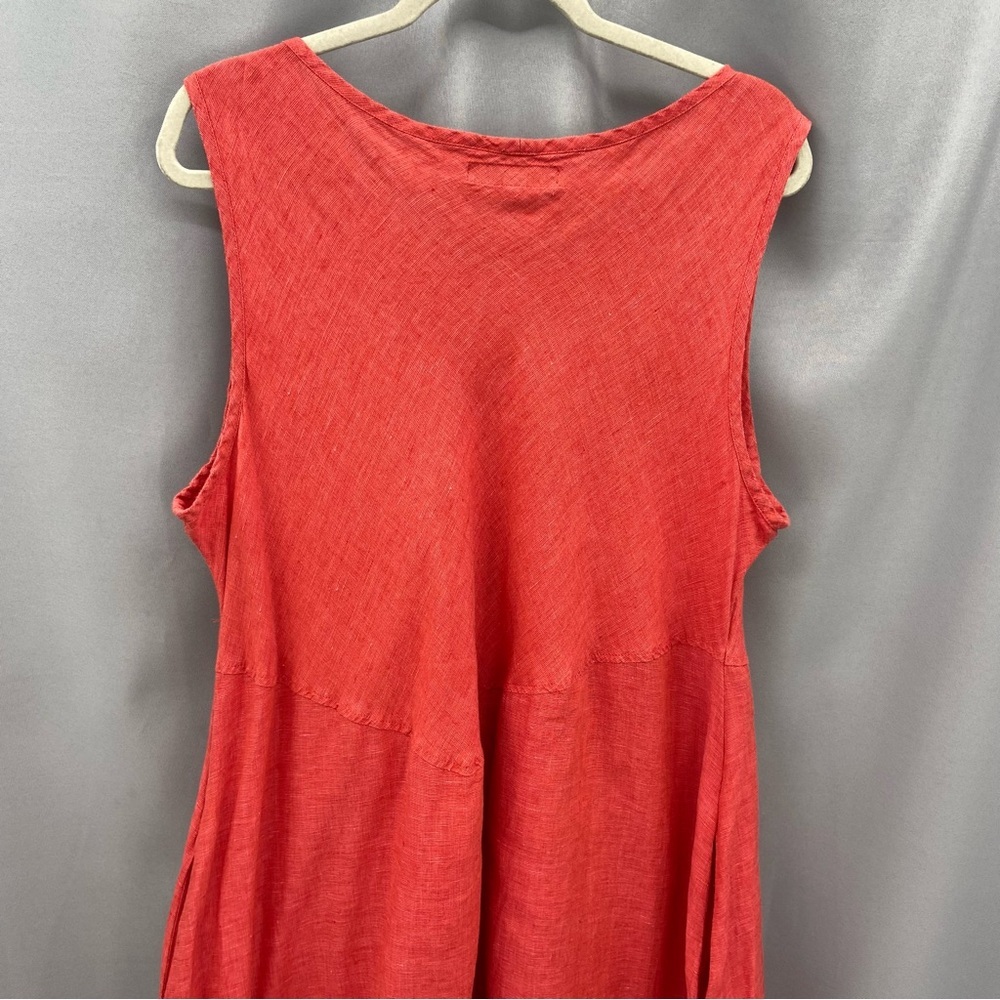 Flax Red Midi Dress - Picture 7 of 9